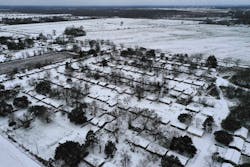 The City of Monroe, La., was hit with back-to-back winter storms in February 2021, putting pressure on the community’s water distribution system. The City of Monroe, La., was hit with back-to-back winter storms in February 2021, putting pressure on the community’s water distribution system.