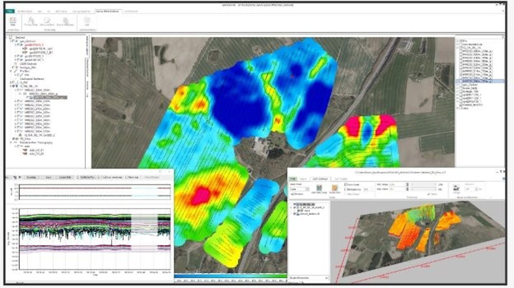 AGS Workbench is a comprehensive software package for processing, inversion, and visualization of geophysical and geological data. The AGS Workbench package is based on a GIS interface and includes dedicated data processing modules for various geophysical data types. The package integrates all workflow steps from processing the raw data to the final visualization and interpretation of the inversion models.