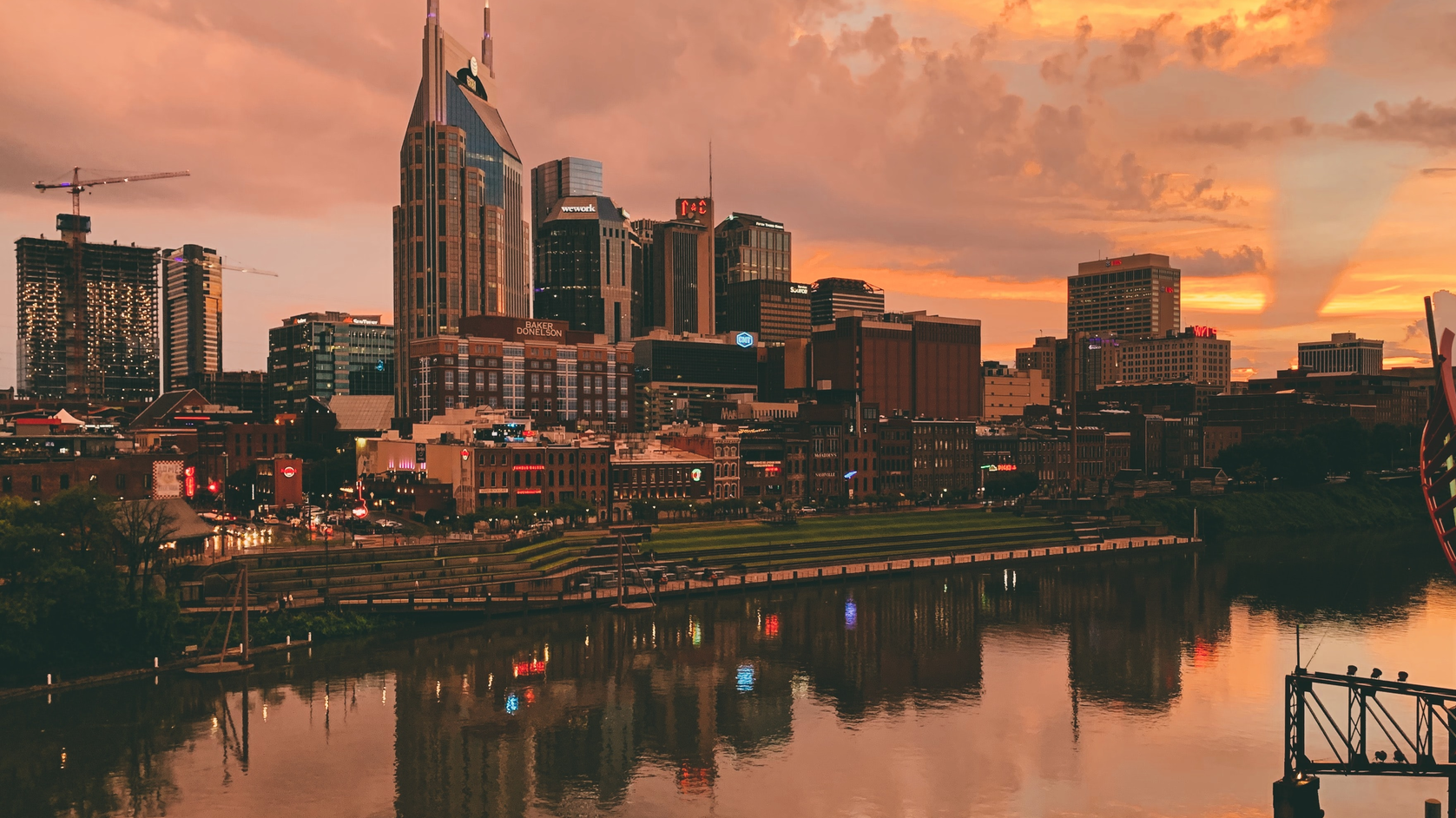 Nashville, capital of Tennessee and home of the Tennessee Department of Environment & Conservation.