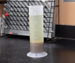 5-minute settle time with AquaNereda® 5-minute settle time with AquaNereda®