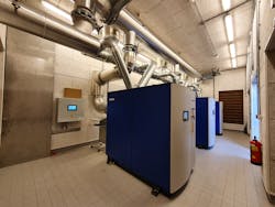 The energy consumption of the aeration process will benchmark the efficiency of the blowers and establish an important component of the running costs for the system. The energy consumption of the aeration process will benchmark the efficiency of the blowers and establish an important component of the running costs for the system.