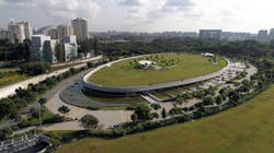 Areial view of The Keppel Marina East Desalination Plant (KMEDP). Areial view of The Keppel Marina East Desalination Plant (KMEDP).