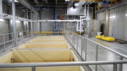 Using Poly-Cote™ 115 saved applicators at least an entire day lining each MBR basin compared to using a five- to six-coat system. Using Poly-Cote™ 115 saved applicators at least an entire day lining each MBR basin compared to using a five- to six-coat system.