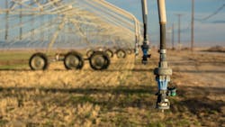 A center-pivot irrigation system in Southern California. According to NOAA (National Oceanic and Atmospheric Administration), as of mid-July, 2021, 89% of the U.S. West was in drought and 25% was in exceptional drought conditions. A center-pivot irrigation system in Southern California. According to NOAA (National Oceanic and Atmospheric Administration), as of mid-July, 2021, 89% of the U.S. West was in drought and 25% was in exceptional drought conditions.