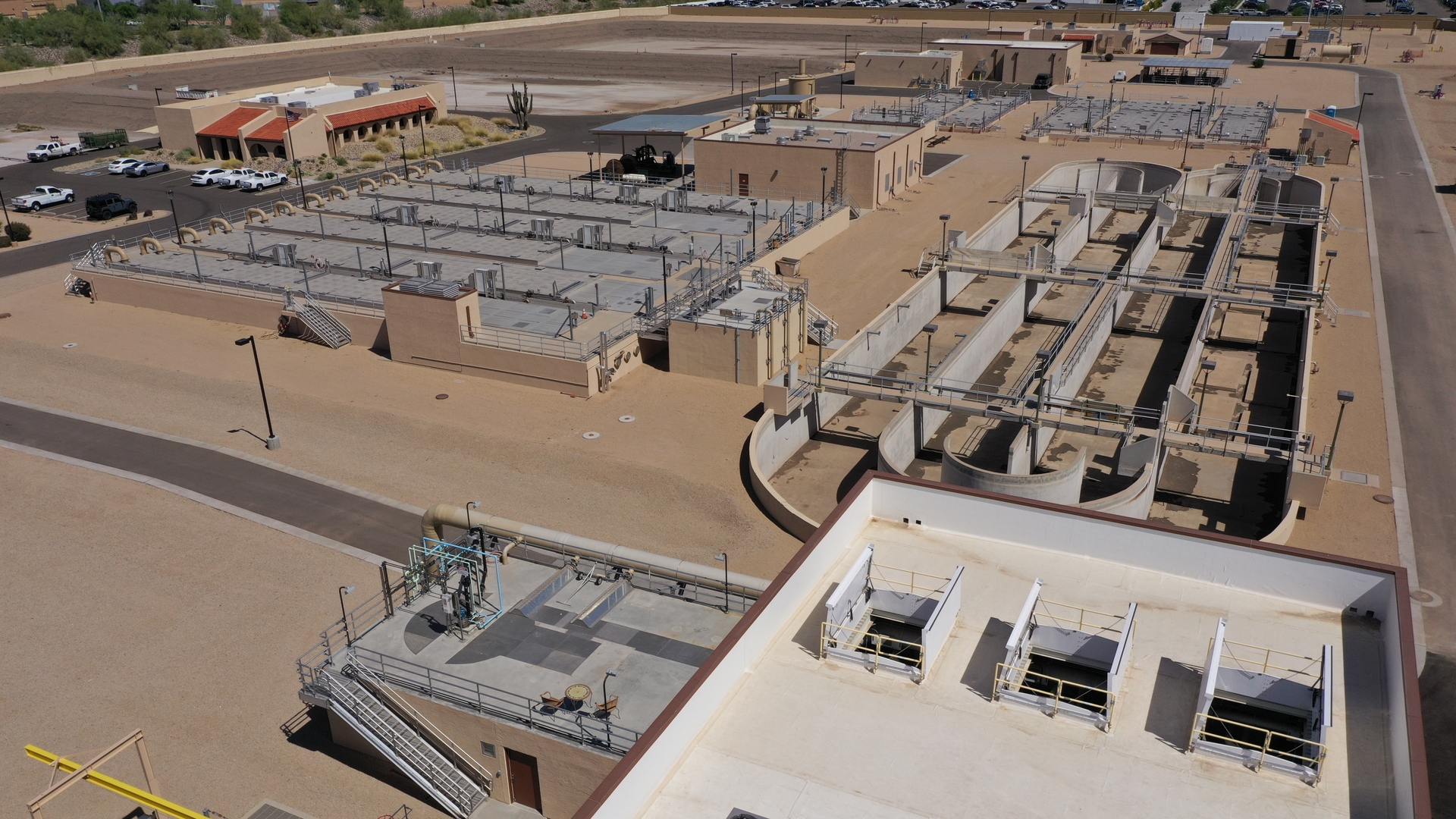 Construction on the $30 million Arrowhead Ranch project in Glendale, Ariz., started in 2017. The system remained operational while the new project was completed.