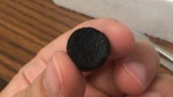 A hydrogel tablet developed by engineers at The University of Texas at Austin can purify a liter of river water in an hour or less. A hydrogel tablet developed by engineers at The University of Texas at Austin can purify a liter of river water in an hour or less.