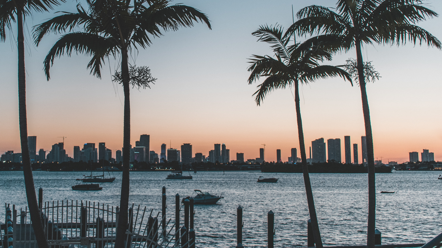 Skyline of Miami, Fla.
