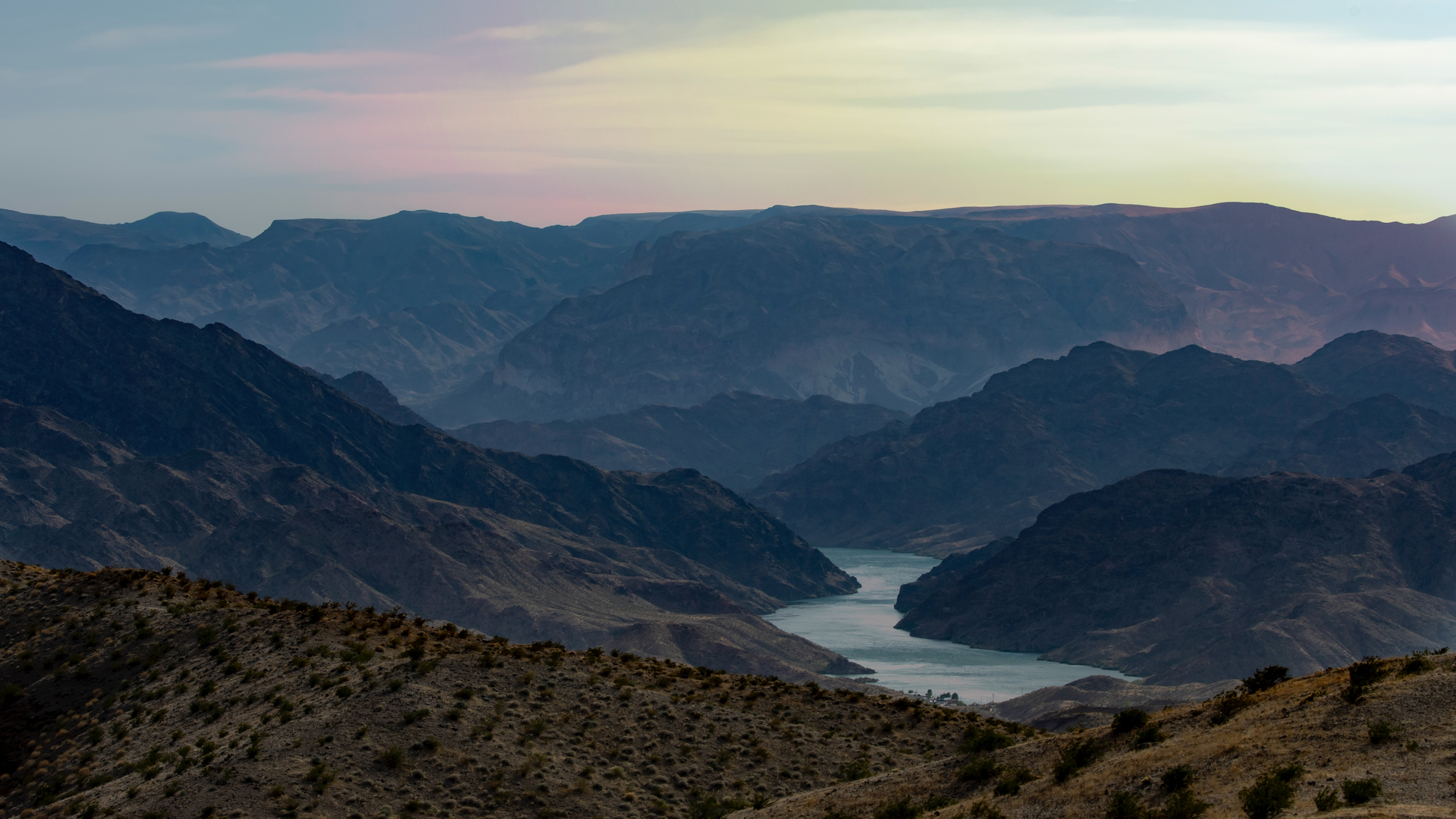 A photo of the Colorado River.