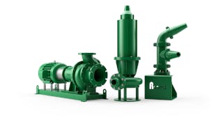A few of Vaughan Company&rsquo;s many available chopper pump configurations.