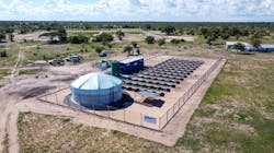 The village of Ombala yo Mungu is located far from developed infrastructure, which created unique challenges for developers seeking to build water treatment solutions in the area. The village of Ombala yo Mungu is located far from developed infrastructure, which created unique challenges for developers seeking to build water treatment solutions in the area.