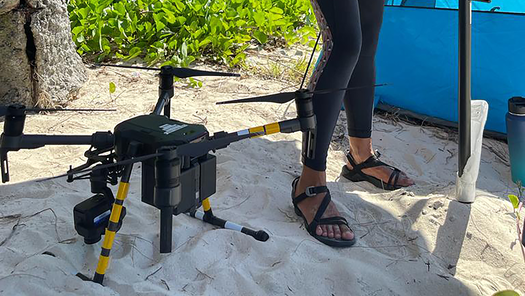 Unmanned aerial systems will be used in a $715,000 NASA Guam EPSCoR project to collect critical data on the Northern Guam Lens Aquifer, the island&rsquo;s primary source of drinking water, and nearby coral reefs.