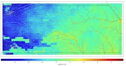 Modeled streamflow over Kansas and water in Clinton Reservoir. This research will improve water forecast models used for water availability and allocation in Kansas. Modeled streamflow over Kansas and water in Clinton Reservoir. This research will improve water forecast models used for water availability and allocation in Kansas.