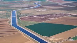 The California Aqueduct: one of the four conveyance systems in the program. The California Aqueduct: one of the four conveyance systems in the program.