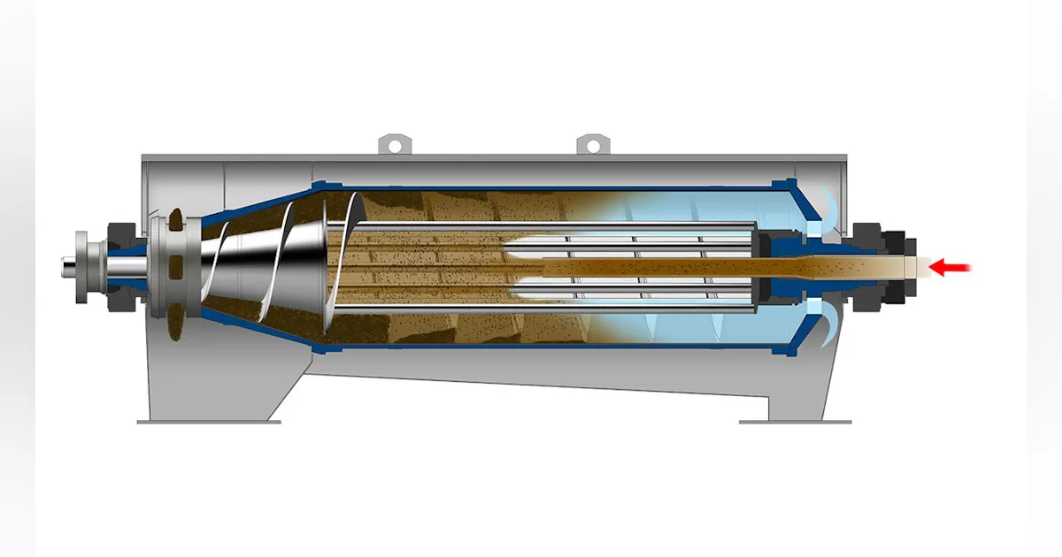 Decanter Rotor Decanter centrifuge | WaterWorld
