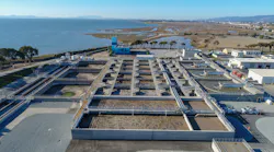 An aerial view of the Oro Loma plant.