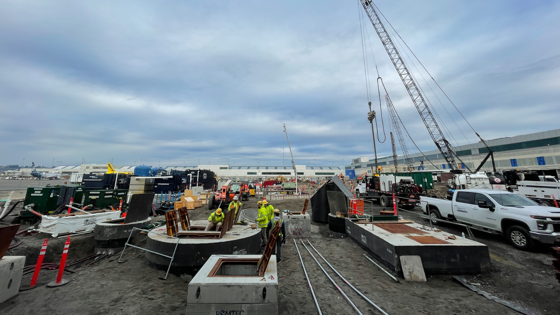 The site&rsquo;s restrictions included very high groundwater and a very tight footprint for construction.