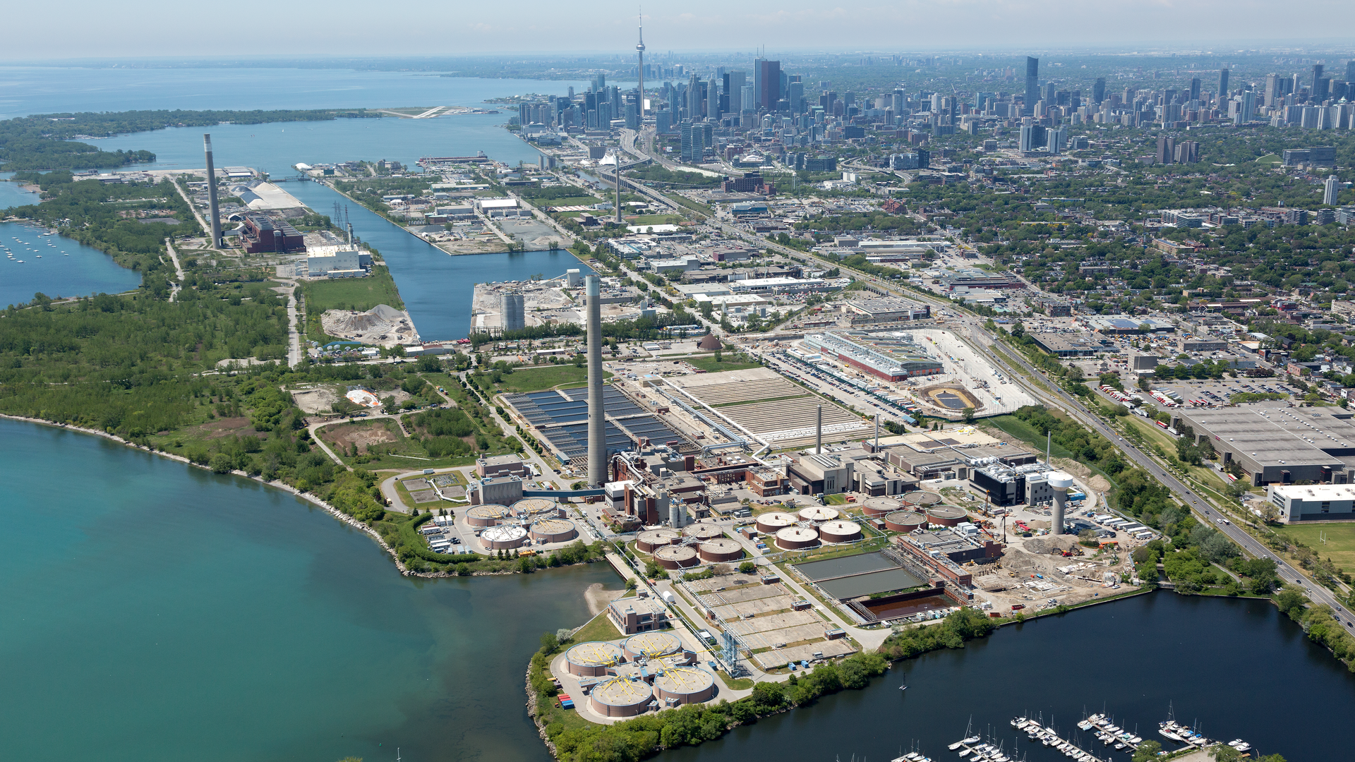 Located along Lake Ontario, the Ashbridges Bay Treatment Plant is one of Canada&rsquo;s largest and oldest wastewater treatment plants.