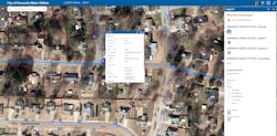Base map information, combined with fresh GPS coordinates and detailed descriptions in an online GIS enable remote access of the town of Hernando&rsquo;s assets.