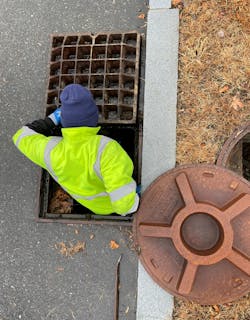 The Town has dedicated significant time and energy into locating, retrofitting, constructing, and maintaining stormwater assets in a network of over 10,000 data points.