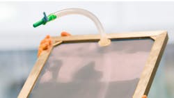 The prototype of the water purificator. The prototype of the water purificator.