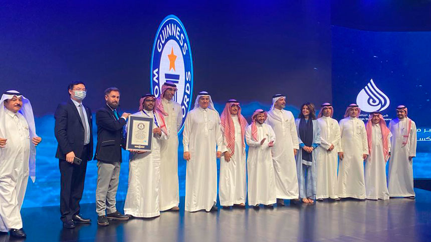 The iconic opening ceremony took place in Rabigh,with participation from Abdulrahman Abdulmohsen A. AlFadley, Minister of the Environment, Water, and Agriculture; Khaled Al Qureshi, CEO of the Saudi Water Partnership Company; Mohammad Abunayyan, ACWA Power Chairman; and Faisal Al Nowaiser, Member of the Board of Directors of SBCC-SAWACO.