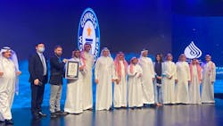 The iconic opening ceremony took place in Rabigh,with participation from Abdulrahman Abdulmohsen A. AlFadley, Minister of the Environment, Water, and Agriculture; Khaled Al Qureshi, CEO of the Saudi Water Partnership Company; Mohammad Abunayyan, ACWA Power Chairman; and Faisal Al Nowaiser, Member of the Board of Directors of SBCC-SAWACO. The iconic opening ceremony took place in Rabigh,with participation from Abdulrahman Abdulmohsen A. AlFadley, Minister of the Environment, Water, and Agriculture; Khaled Al Qureshi, CEO of the Saudi Water Partnership Company; Mohammad Abunayyan, ACWA Power Chairman; and Faisal Al Nowaiser, Member of the Board of Directors of SBCC-SAWACO.