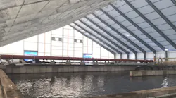 Legacy’s fabric buildings feature a durable rigid frame and high flexibility.