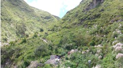 To provide water to Curingue, Ecuador, volunteers working with Engineers Without Borders had to first survey the rough and remote terrain.