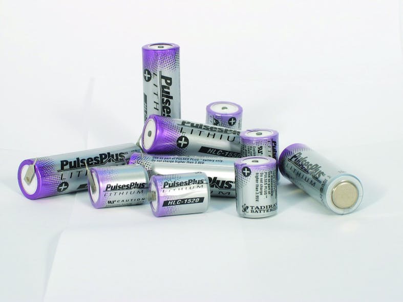 High-energy bobbin-type LiSOCl2 batteries provide the high pulse energy required to support bi-directional wireless communications while ensuring maximum uptime with less frequent battery change-outs.