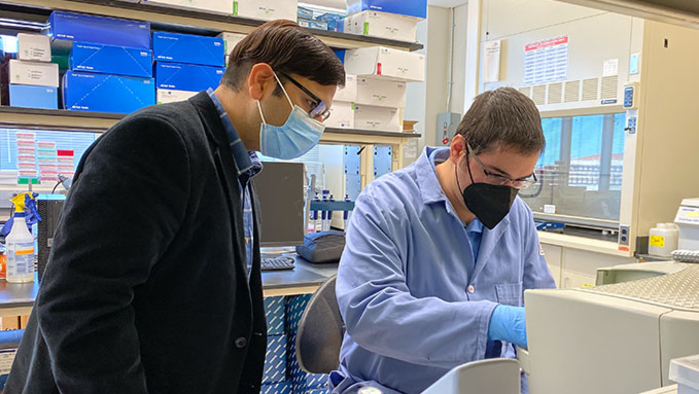 Vikram Kapoor (left) was recently named to the AAEES 40 Under 40 Recognition Program.