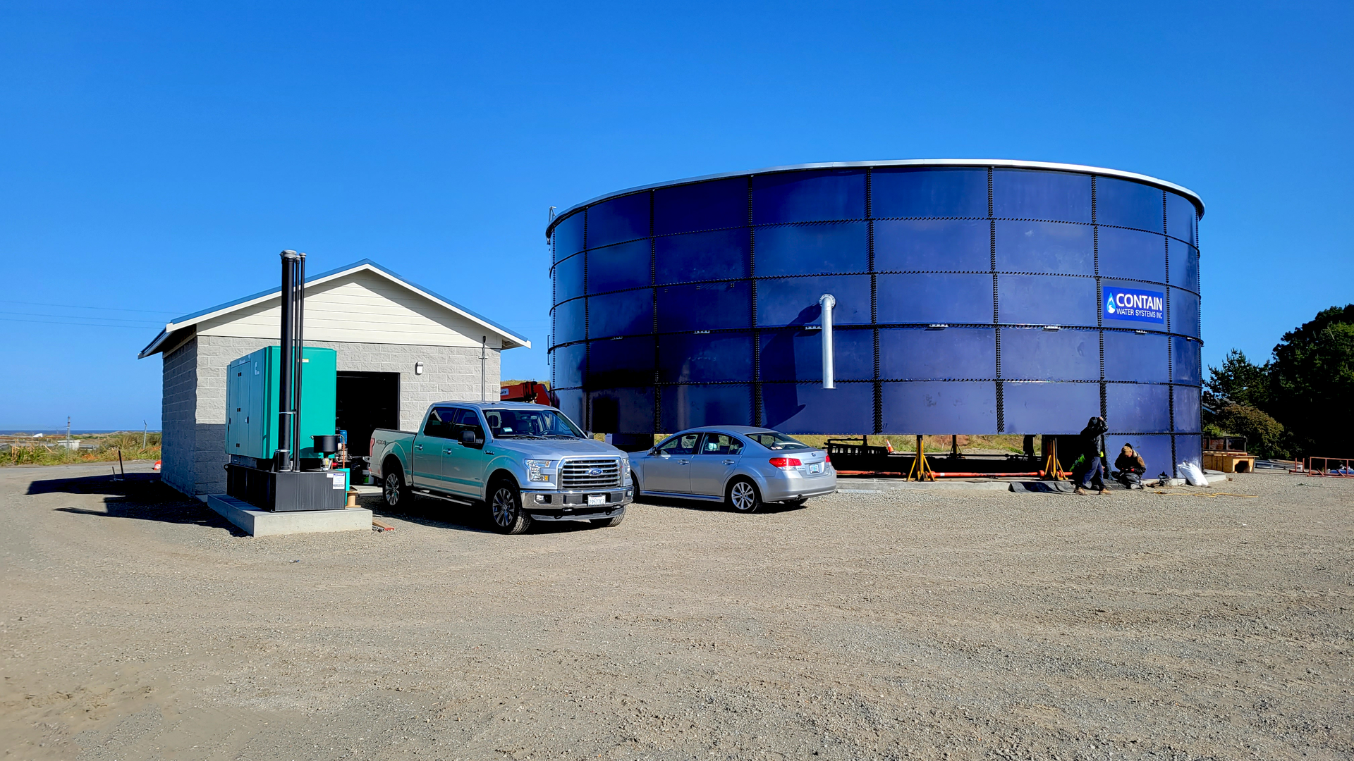 The Town of Samoa&rsquo;s extensive infrastructure revitalization efforts included a new package booster pump station for potable water distribution.