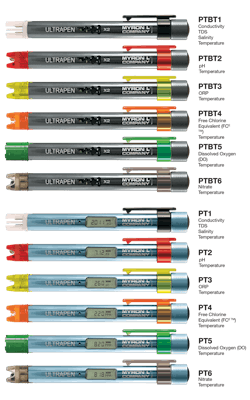 Myron L® Company’s pocket water quality testers offer the accuracy of a benchtop lab in a wireless, handheld instrument. Myron L® Company’s pocket water quality testers offer the accuracy of a benchtop lab in a wireless, handheld instrument.