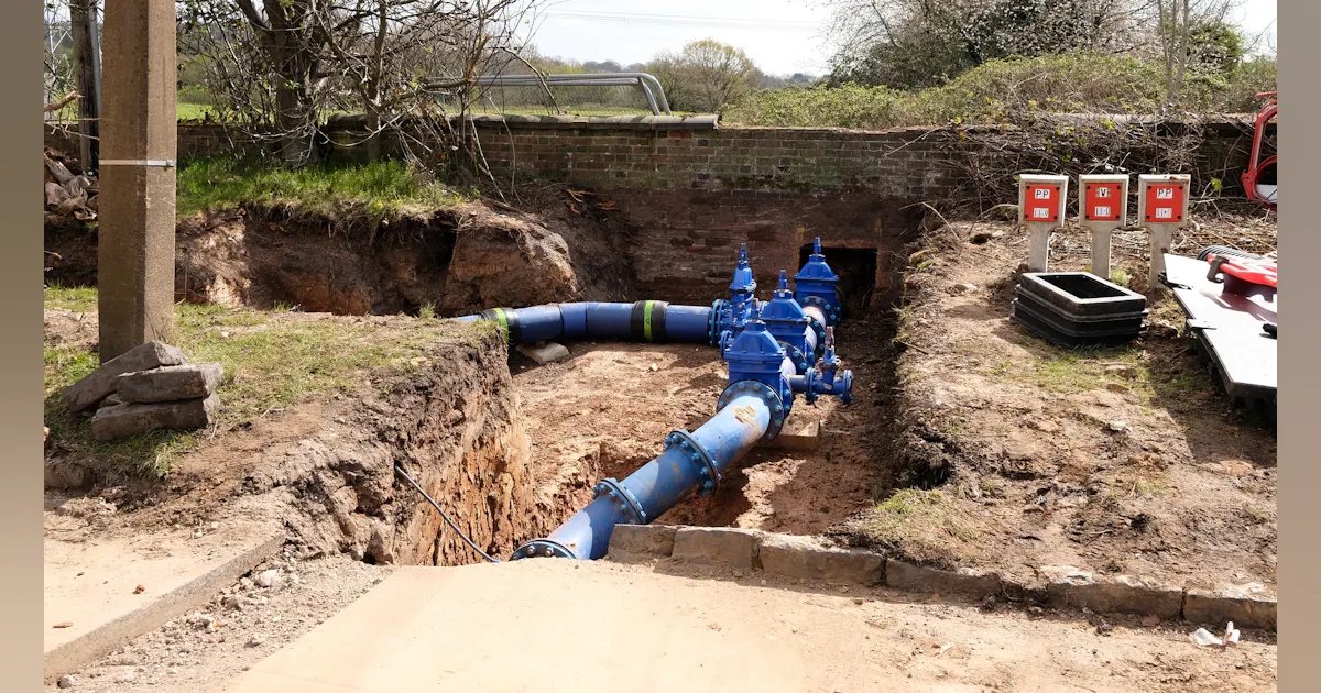 52 Inch Water Main NJ American Water begins $1.2M water main replacement | WaterWorld