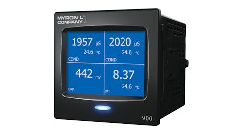 The 900 Series Monitor can show from one to four of its inputs simultaneously, or constantly cycle through a series of single measurements.