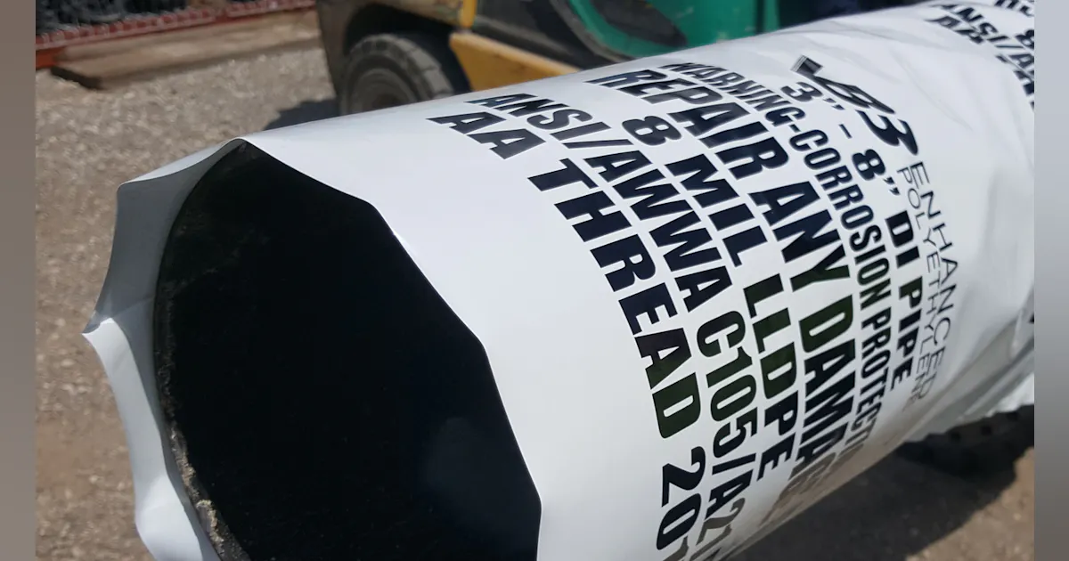 Pipe Corrosion Protection with Polywrap | WaterWorld