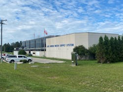 The plant has a current treatment capacity of 75 million gallons per day and serves a population of approximately 420,000 people. The plant has a current treatment capacity of 75 million gallons per day and serves a population of approximately 420,000 people.