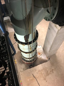 The project involved the complete overhaul of the pump and motor assemblies. The project involved the complete overhaul of the pump and motor assemblies.