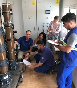 Work was carried out by the AySA research team in close cooperation with KWR. Work was carried out by the AySA research team in close cooperation with KWR.