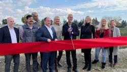 From left: Matt Hacker, Metropolitan Water District of Southern California; Marco Tule, Inland Empire Utilities Agency Board President; Gil Aldaco, Chino Basin Water Conservation District Board Treasurer; Curt Hagman, San Bernardino County Supervisor; Elizabeth Skrzat, CBWCD General Manager; Mark Ligtenberg, CBWCD Board President; Kati Parker, CBWCD Board Vice President; Teri Layton, CBWCD Board member; Amanda Coker, CBWCD Board member. From left: Matt Hacker, Metropolitan Water District of Southern California; Marco Tule, Inland Empire Utilities Agency Board President; Gil Aldaco, Chino Basin Water Conservation District Board Treasurer; Curt Hagman, San Bernardino County Supervisor; Elizabeth Skrzat, CBWCD General Manager; Mark Ligtenberg, CBWCD Board President; Kati Parker, CBWCD Board Vice President; Teri Layton, CBWCD Board member; Amanda Coker, CBWCD Board member.