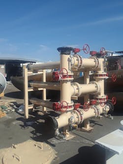 The district reached a settlement, which provided funding to offset the cost of vessels, infrastructure installation, and foreseeable operation and maintenance costs. The district reached a settlement, which provided funding to offset the cost of vessels, infrastructure installation, and foreseeable operation and maintenance costs.