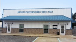 Officials at Waterworks District 1, DeSoto Parish, met disinfection requirements by pretreating source water with an ion exchange process.