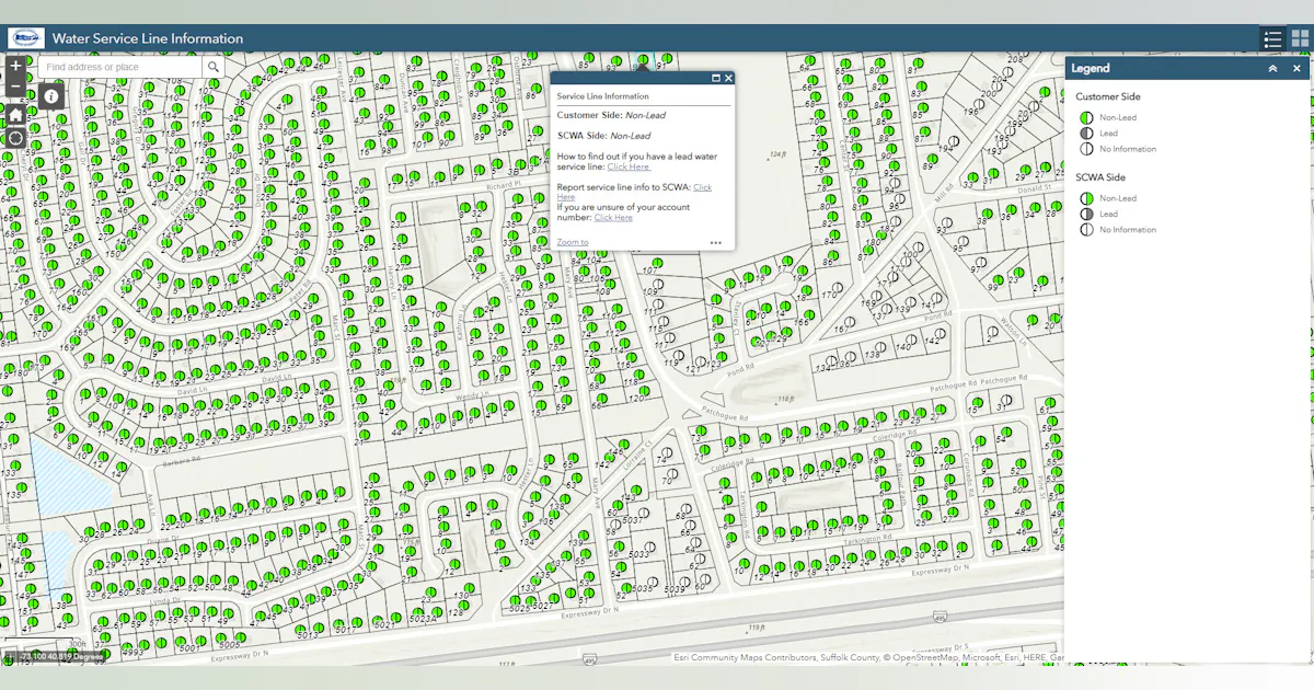 GIS Reduces the Burden for Lead and Copper Inventory | WaterWorld