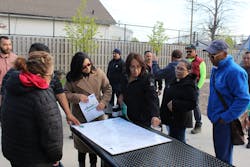 DWSD worked with residents to ensure they understood and cooperated with pipe replacement efforts. DWSD worked with residents to ensure they understood and cooperated with pipe replacement efforts.