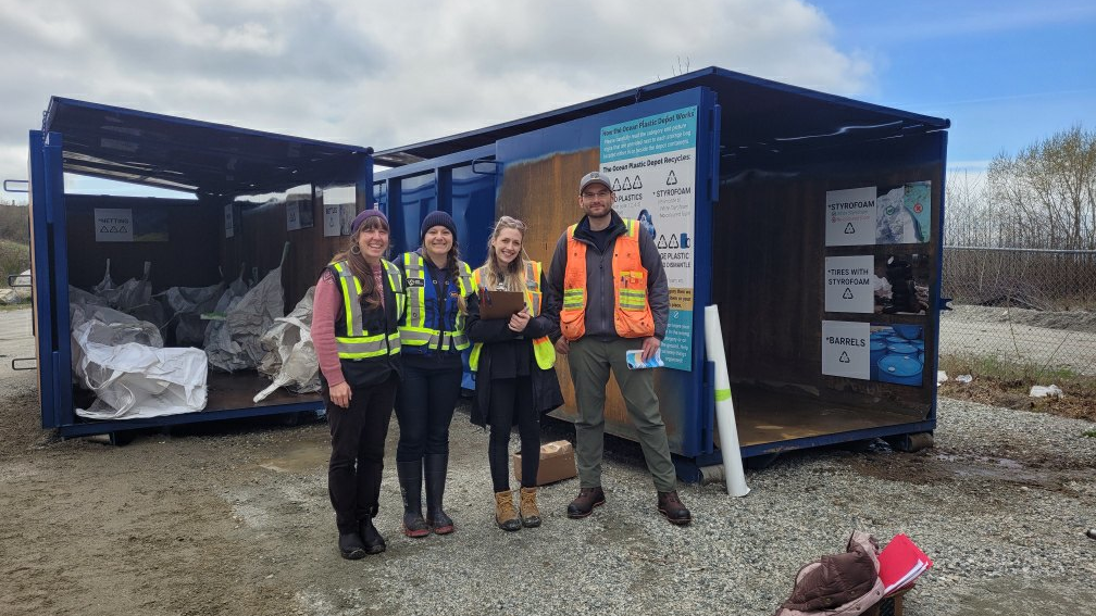 Ocean Plastic Depot opens in Canada in partnership with Ocean Legacy