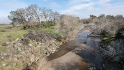 Stream in the Dunnigan area of Yolo County. Photo taken January 18, 2023. Stream in the Dunnigan area of Yolo County. Photo taken January 18, 2023.