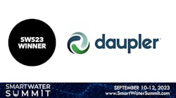 Daupler Wins Best Overall Vendor Presentation Smart Water Summit 2023