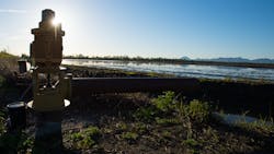 One of the wells used to measures the water depth at specific agricultural wells in Colusa County. One of the wells used to measures the water depth at specific agricultural wells in Colusa County.