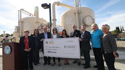 Representatives from DWR join Zone 7 Water Agency and local officials to celebrate the completion of the facility. Representatives from DWR join Zone 7 Water Agency and local officials to celebrate the completion of the facility.