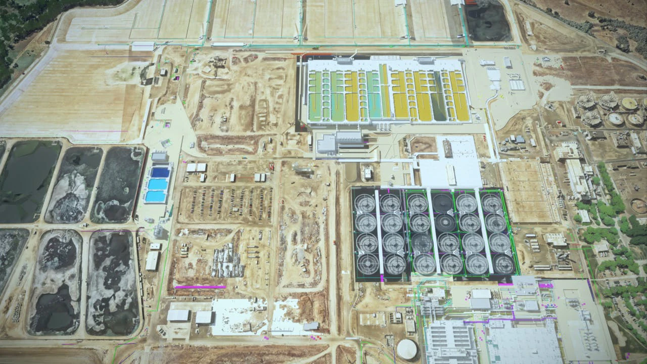 The Echo Water Project in Central Valley, California, U.S.