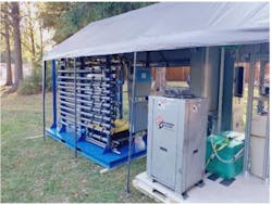 An APT Water HiPOx advanced AOP system currently running on Long Island, New York as an alternative to UV AOP solutions. An APT Water HiPOx advanced AOP system currently running on Long Island, New York as an alternative to UV AOP solutions.